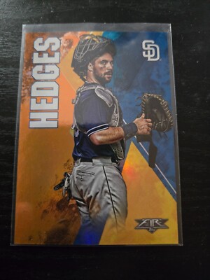 2019 Topps Fire Orange #D  /299 Austin Hedges #195 Padres