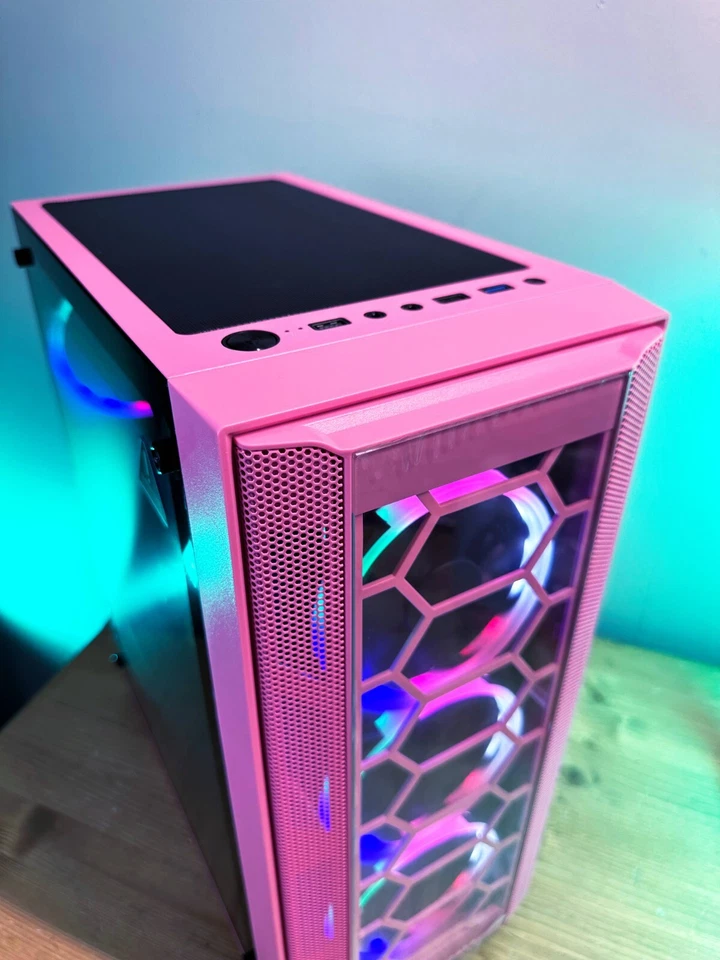 PINK Custom Desktop Gaming PC Intel Core i5 - 8GB Nvidia Quadro K2000 500GB - Image 2 of 4