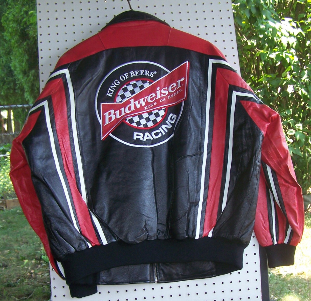 Budweiser Racing Jacket Size Extra Large | eBay