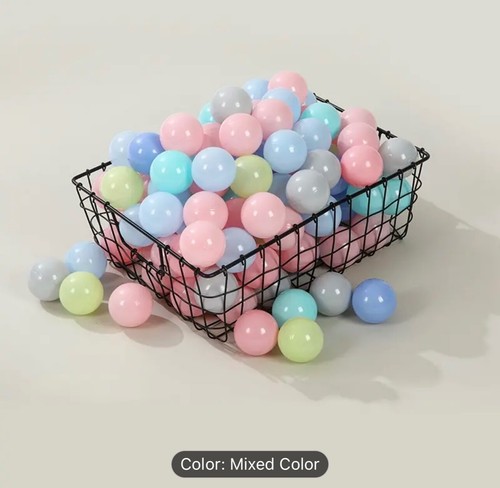 Ball Pit Balls for Baby and Phthalate Free BPA Free Crush Proof Plastic Mul - Picture 3 of 5