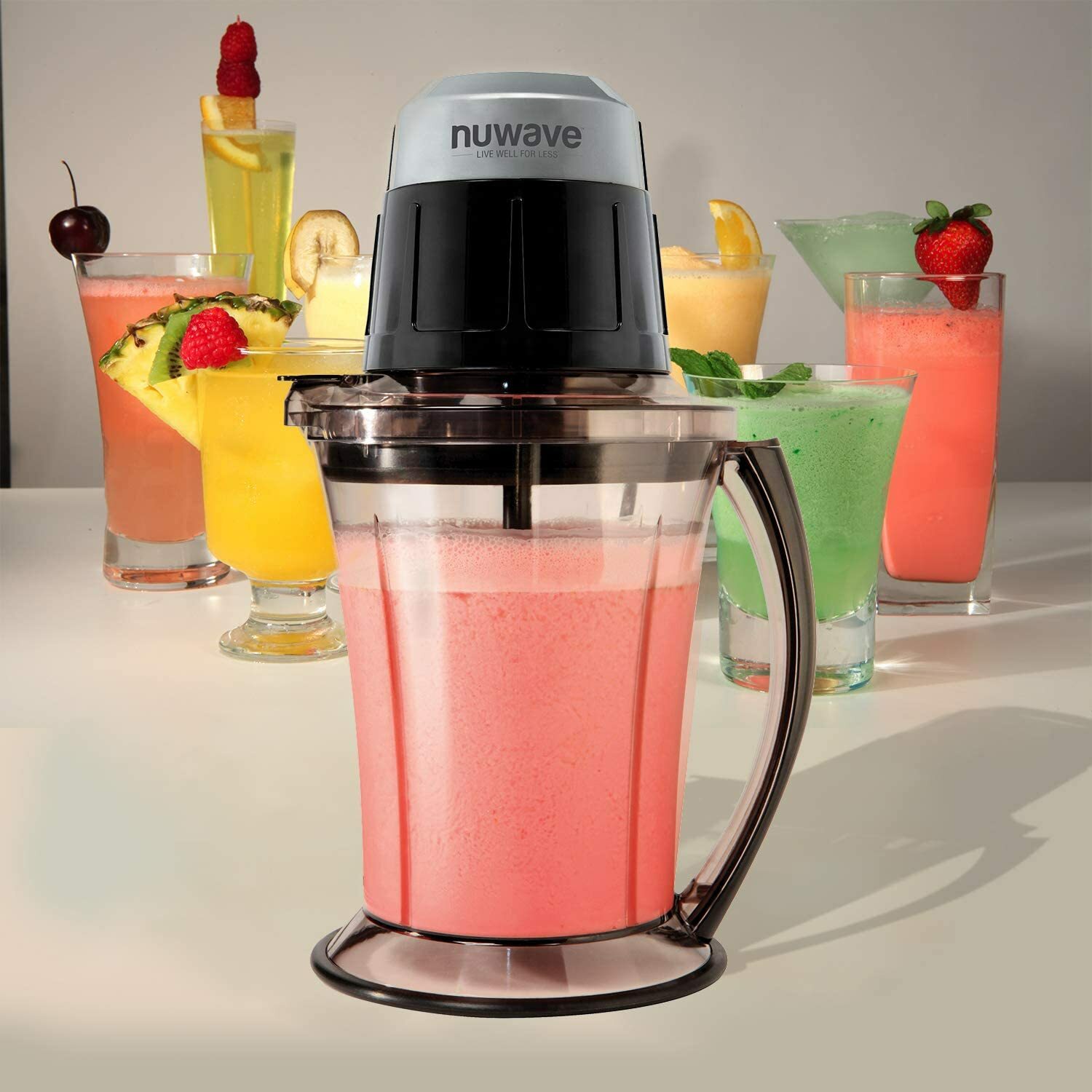 NIB NUWAVE PARTY MIXER + NUWAVE TWISTER 7 PIECE MULTI PURPOSE BLENDER