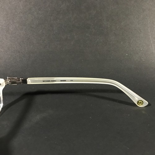 Michael Kors Eyeglasses Frames MK868 111 Matte Clear Rectangular 50-17-135 - Picture 7 of 12