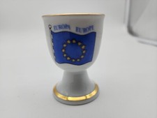 Europe Europa Blue Stars European Union Flag  Collectible Shot Glass Souvenir 