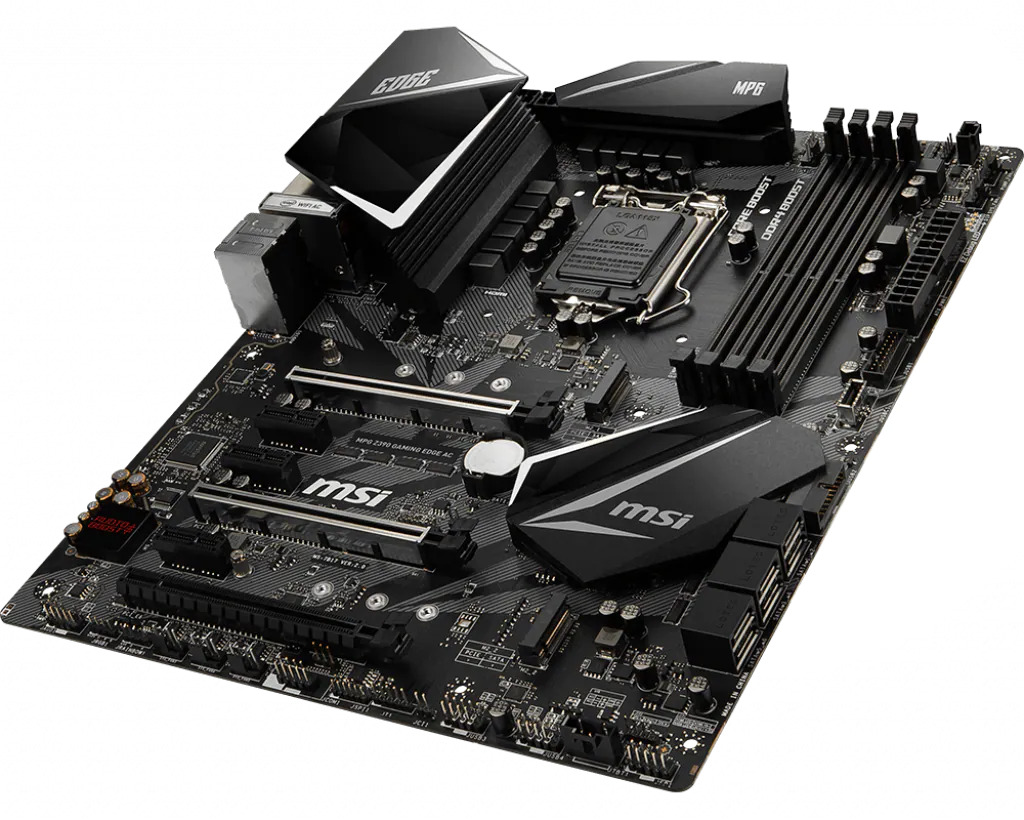 kreativ Defekt Hændelse, begivenhed MSI MPG Z390 GAMING EDGE AC Motherboard Intel Z390 LGA 1151 DDR4 2xM.2 ATX  HDMI 998389092160 | eBay