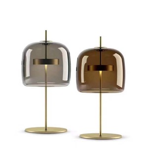 glass desk lamp