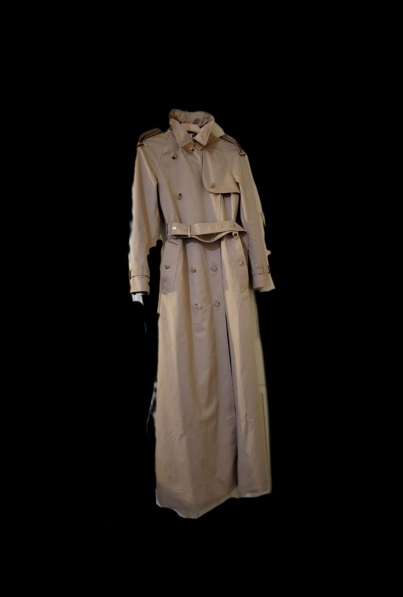 AUTH NWT Burberry LONG TALL maxi TRENCH coat Sandringham AUTH NWT Burberry LONG TALL maxi TRENCH coat Sandringham