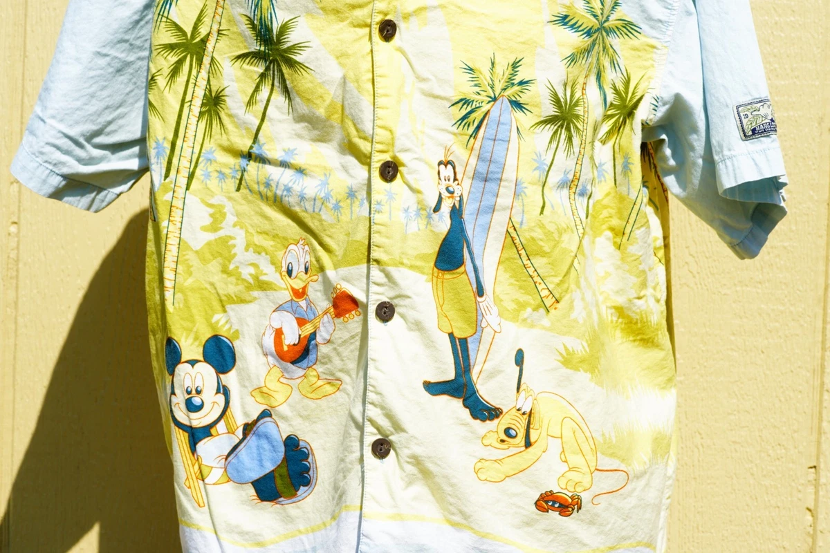 disney hawaiian shirt xxl