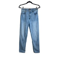 BDG Urban Outfitters Women  s Girlfriend High-Rise Cropped Medium Wash Jeans 29