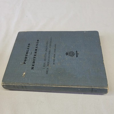 (Agedir Burun) Portolano del mediterraneo 1941 Regia Marina
