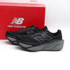 Size 13 WIDE 2E Men's New Balance Fresh Foam X More v5 Sneakers MMORLK5 Black