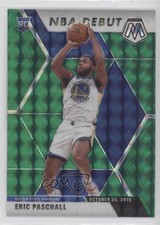 2019-20 Panini Mosaic NBA Debut Green Prizm Eric Paschall #272 3j7