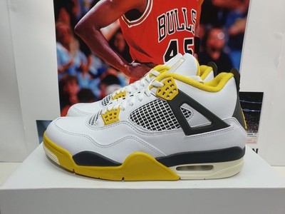 Nike Air Jordan 4 Retro Vivid Sufur UK 9 EUR 44 (AQ9129 101)