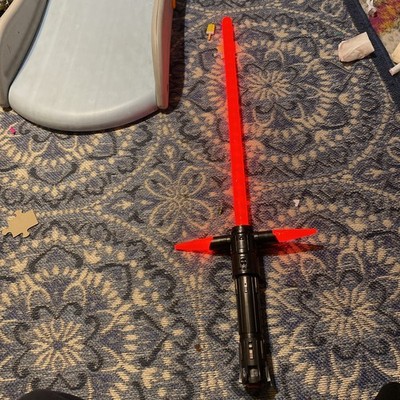 Disney Store Star Wars Kylo Ren Lightsaber W/ Lights And Sounds Ultimate FX