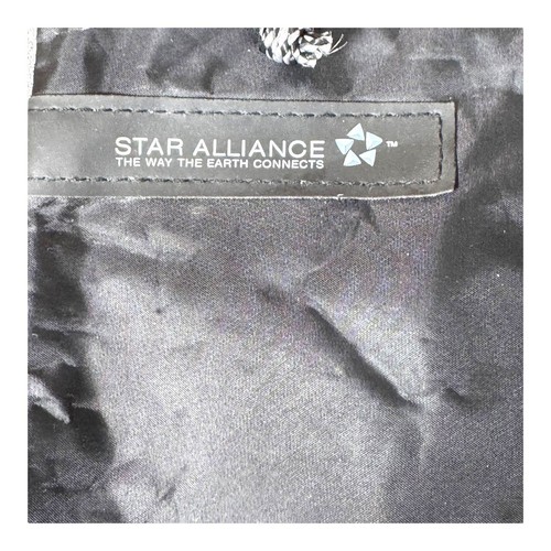 Star Alliance Reisetasche 2er Set schwarz grau Nylon Reißverschlusstasche LEER Amenity - Bild 3 von 10