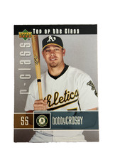 Excellent: Vintage 2004 UD r-class Bobby Crosby Oakland Athletics Trading Card