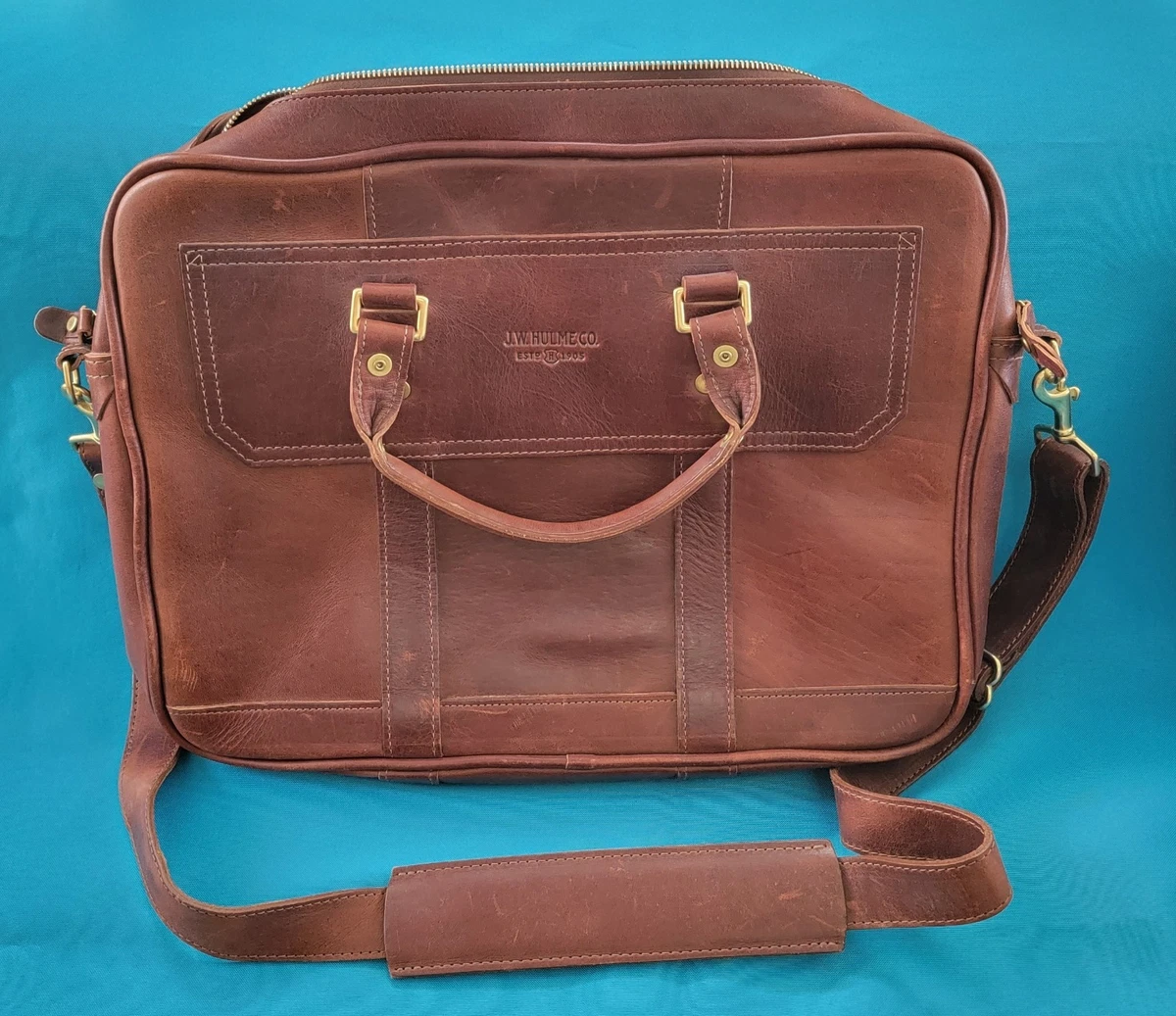 J.W. Hulme Co. ハンティングバッグ ベージュ/カーキ J.W. Hulme Co