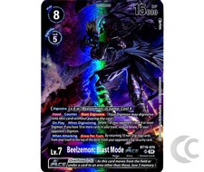 Beelzemon Blast Mode Ace BT19-074 Premium Bandai Alt Art Digimon Card Game NM