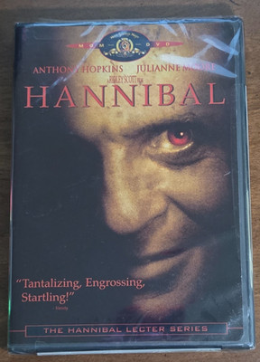 Hannibal (DVD, 2001) Horror Anthony Hopkins Julianne Moore Gary Oldman