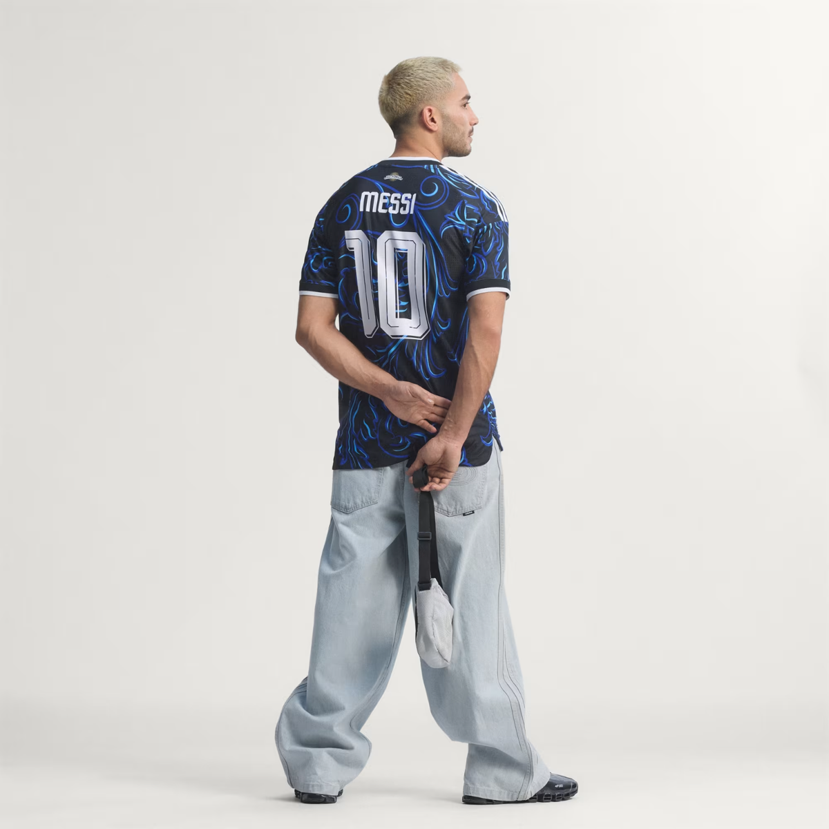 Argentina National Team 26 Away Messi 10 Jersey - Player Version