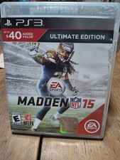 Madden NFL 15 - Ultimate Edition - Playstation 3 Game - No Manual 