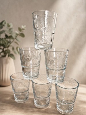 6 x Original Bacardi Gläser Longdrinkglas Coktailglas Glas NEU
