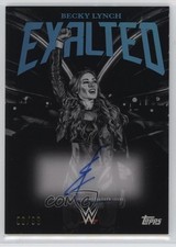 2025 Topps Exalted WWE Wrestling Black and White Signatures Becky Lynch #BWS-BLY card