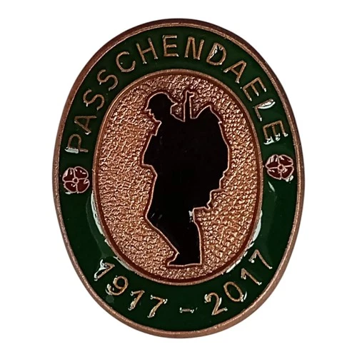WW1 Battle Of Passchendaele Anniversary Military Remembrance Enamel Badge