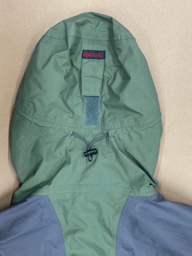 MARMOT Medium Snowboarding Jacket Gray Green Waterproof Double Zipper - Picture 10 of 24