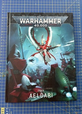 Warhammer 40K 9. Edition Codex Aeldari guter Zustand (Code gebraucht)