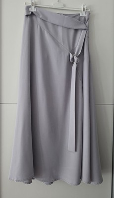 Rock Damen neu grau Midi-Rock Sweewë gr. 38 M