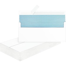 White 10 Business Envelopes 50 Pack Self Seal Security Envelopes Standard Size