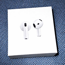 Apple AirPods Wireless Bluetooth In-Ear Earbuds, Built-In Mic, White