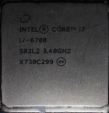 Intel Core i7-6700 SR2L2 3.40GHz 4-Core LGA 1151 CPU Processor