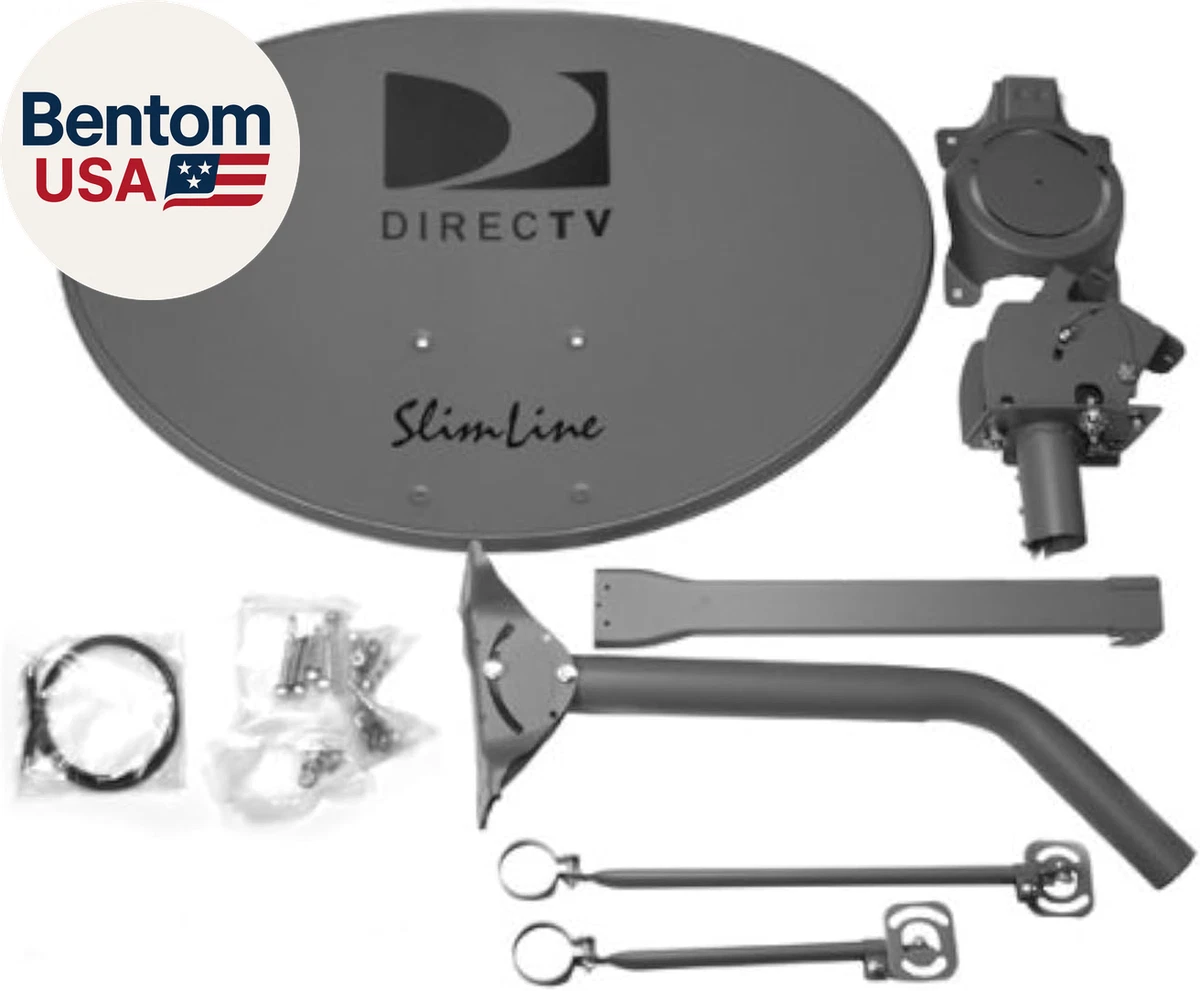 Anarion - Kit Antenna Parabola Satellitare Manuale 65 Cm Ricevitore - Foto 3
