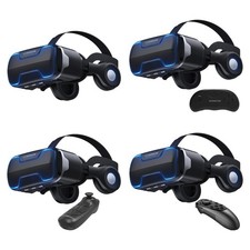 Lunettes 3D VR Casque stéréo protégé pour les yeux réglables Cinema VR pour