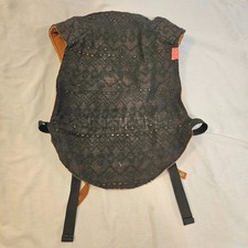 Sakura Bloom Onbuhimo Baby Toddler Carrier 15-35lbs Black/Rust Color