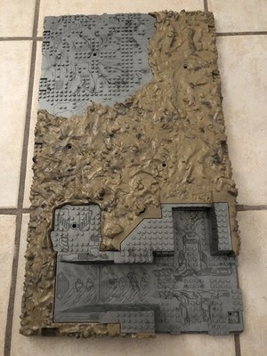 Mega Bloks Halo Battlescape Desert Base Plate - 23 x 13 x 3 Inches