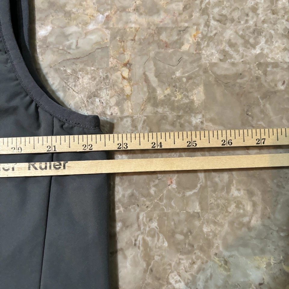 Chaleco Western Rise Para Hombre Grande Gris Airloft Performance Tech Viaje Ligero Foto 4 de 4