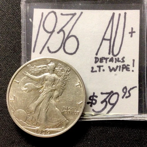 1936 Walking Liberty Half Dollar — photo from the most recent tracked eBay sale