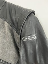Hein Gericke Vintage Denim and Leather Jacket...