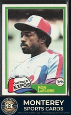 Ron LeFlore 1981 Topps #710 Montreal Expos