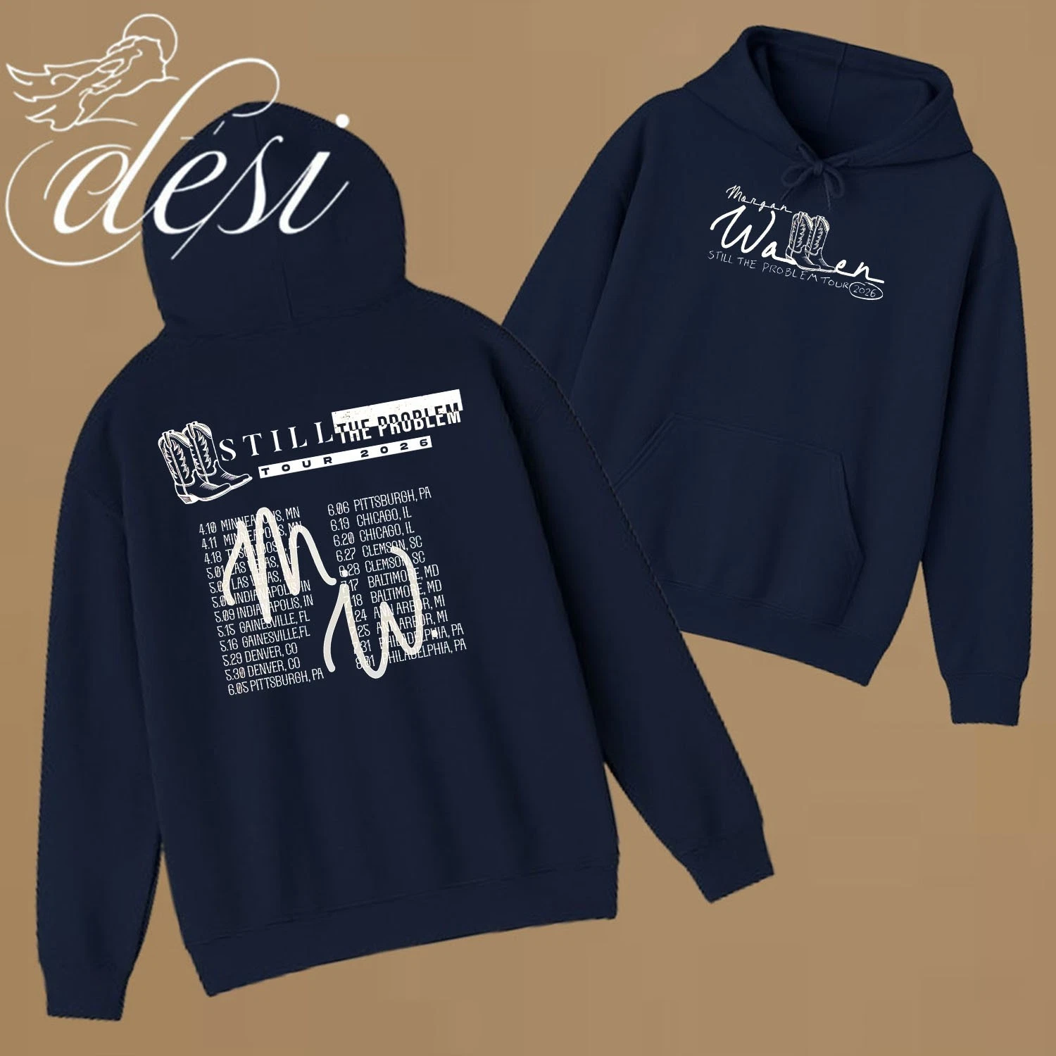 2026 Still the Problem Wallen Western Tour Hoodie