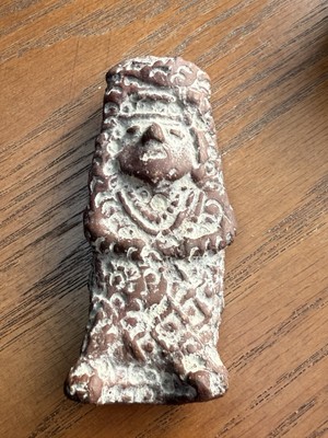Kleine präkolumbianische Zapoteken Tonfigur