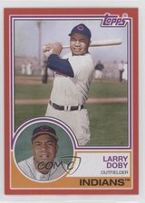 2021 Topps Archives 1983 Topps Red 12/75 Larry Doby #171 HOF 0vl3
