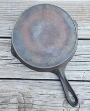 Vintage Erie #6 Cast Iron Skillet Pre Griswold 3rd Series 699 A