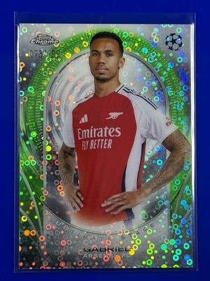 Gabriel Arsenal Fc Ultimate 075/199 Green 24/25 Topps Flagship #USC-5
