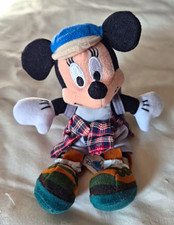 Disney Mickey Mouse Plush Stuffed Animal with Backpack Outfit, Small 6 in