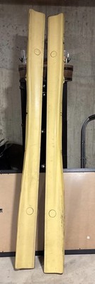 92 99 BMW E36 M3 M-Technic Both Sides Skirt Rocker Molding Yellow OEM