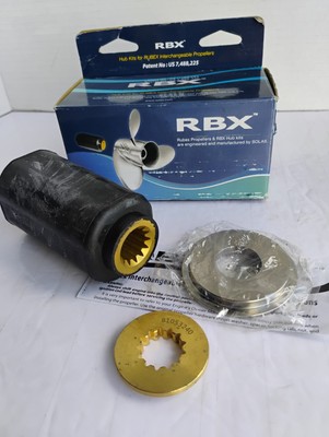 Solas RBX 106 Propeller  Rubex Hub Kit New 170243106 D Series Boat Marine