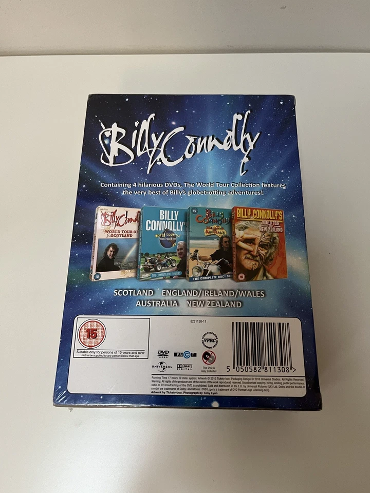 BILLY CONNOLLY World Tour Collection - Australia England Scotland - NEW & SEALED - Image 2 of 3